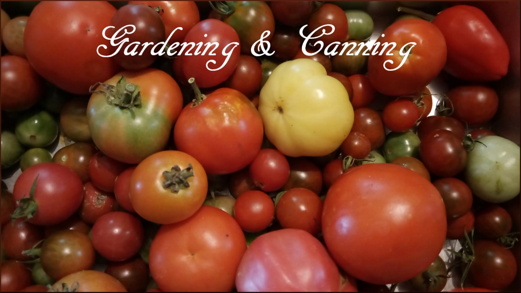 Gardening and canning